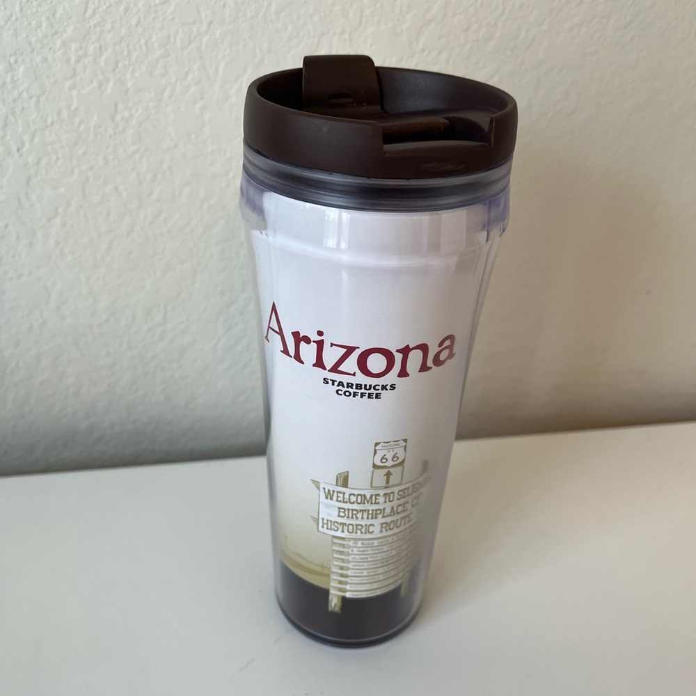 Starbucks 2009 Arizona Route 66 12oz Plastic Travel Tumbler